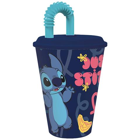 Bicchiere Plastica Per Bambini Stitch Da 430 Ml - Foto 1