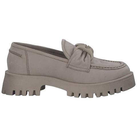Beige Casual Closed Loafers Mocassino Pelle Scarpe Donna Beige Eu 39, 2-24722-20 341 - Foto 1