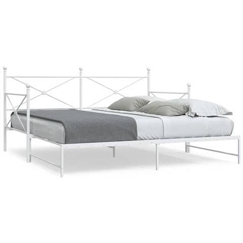 Divano Letto Estraibile senza Materasso 107x203 cm in Acciaio - Foto 1