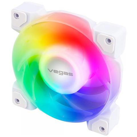 Vegas A12 Case Per Computer, Processore Ventilatore 12 Cm Bianco 1 Pz - Foto 1