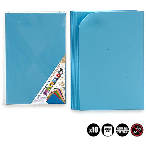 Gioco Di 10 Fogli In Gomma Eva 45x65 Cm. - Foto 1