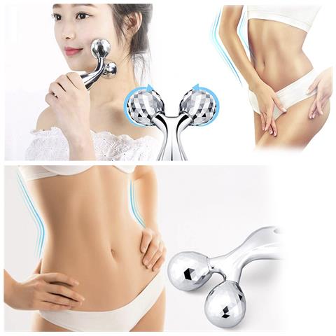 Rullo Massaggiante 3d. Stretching Lifting Facciale. Effetto Snellente, Rassodante, Per Tutto Il Corpo. - Foto 2