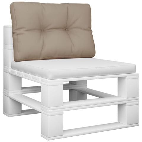 Cuscino Per Pallet Tortora 60x40x12 Cm In Tessuto - Foto 3