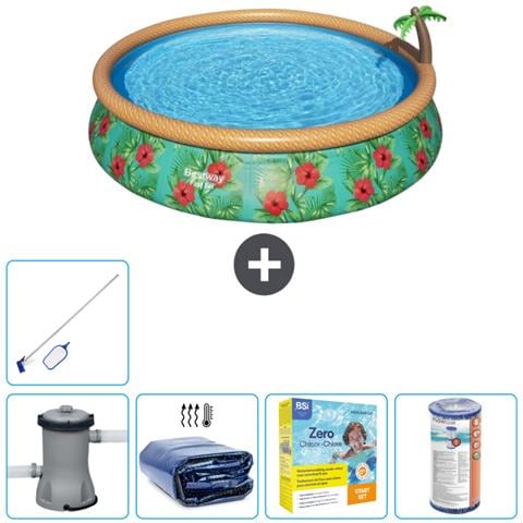 Piscina Fuori Terra - In Giro - 457x84 Cm - Multi - Include Accessori Coordinati Cb20 - Foto 1