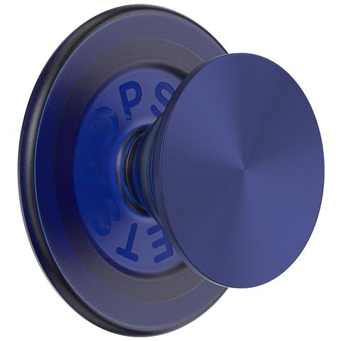 Supporto Popgrip Magsafe Per Smartphone Collezione French Effetto Metallo, Blu Marine - Foto 1