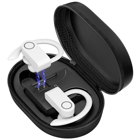 Cuffie Bluetooth Bianche con Microfono a Cancellazione di Rumore - Foto 1