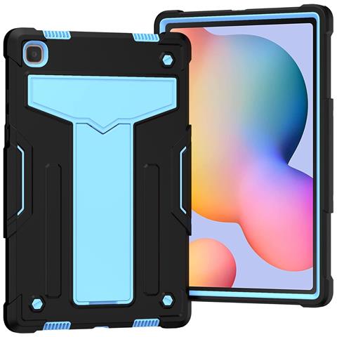 Custodia Per Samsung Galaxy Tab A7 10.4"" Armored Con Supporto Blu - Foto 1