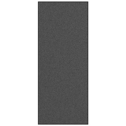 Tappetino Antracite e Nero 120 x 300 cm Poliammide e PVC - Foto 1