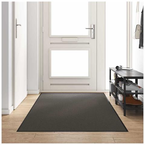 Tappetino Antracite e Nero 120 x 300 cm Poliammide e PVC - Foto 2