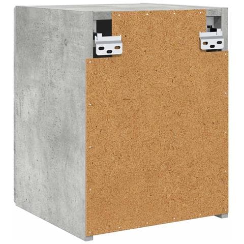 Mobile TV da parete 2 pcs Calcestruzzo 30 x 31 x 40 cm - Foto 9