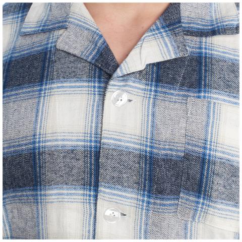 Pigiama Da Uomo In Cotone Con Camicia A Maniche Lunghe Klp7 - Foto 5