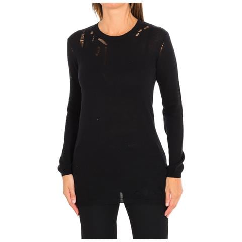 Blusa Caiman Manica Lunga Girocollo 17s2sr011 Donna - Foto 1