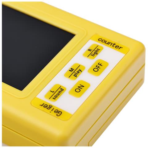 Contatore Di Radiazioni Digitale Geiger Xr3 Br-9c - Display Lcd, Alta Precisione | Rilevamento Alfa, Beta, Gamma | Materiale Abs, Portatile - Foto 2