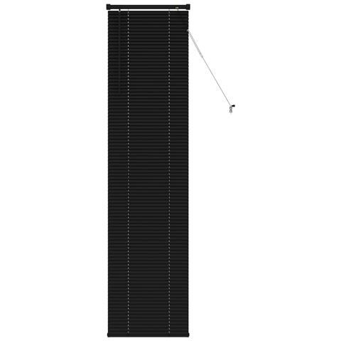 Tenda Veneziana Regolabile Nero 213 x 40 cm PVC - Foto 1