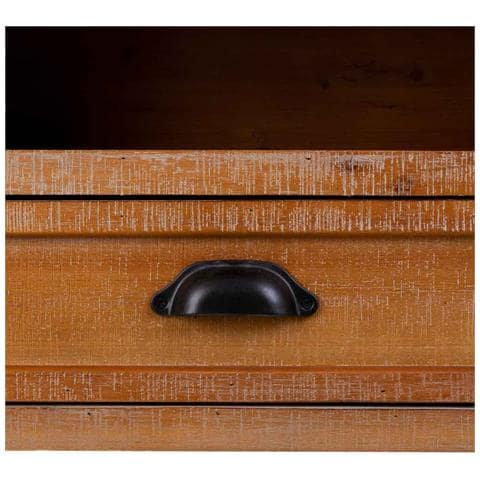 Mobile Da Ingresso In Legno Marrone 145x36x80h - Foto 8