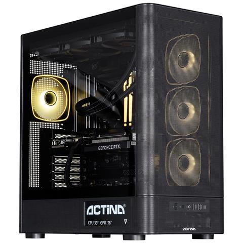 5901443440253 Pc Amd Ryzen 9 9950x3d 32 Gb Ddr5-sdram 2 Tb Ssd Nvidia Geforce Rtx 5070 Ti Windows 11 Home Midi Tower Nero - Foto 1