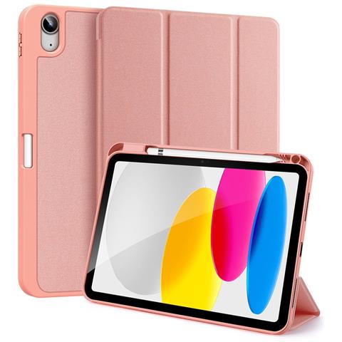 Cover per iPad (2025) / 10.9 (2022) - Pelle /PU, Rosa, Auto Wake /Sleep - Foto 1