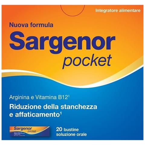 Sargenor Pocket 20 Bustine da 5 ml - Foto 1