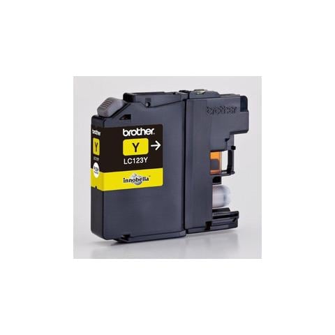Cartuccia LC-123Y Inkjet Originale Giallo per DCP MFC-4410 - Foto 1