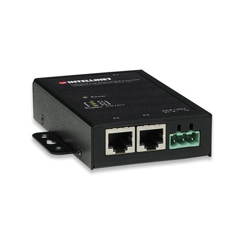 I-SWHUB IND-143 - Convertitore Industriale Fast Ethernet a fibra ottica su guida DIN - Foto 1