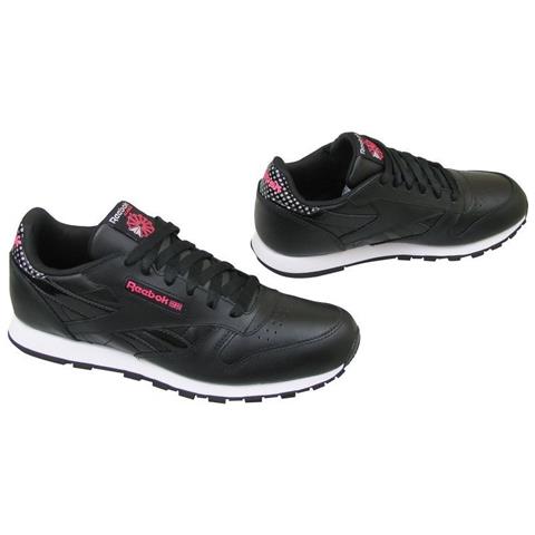 Scarpe Cl Leather Girl Squad Cm9136 Taglia 36,5 Colore Nero - Foto 2