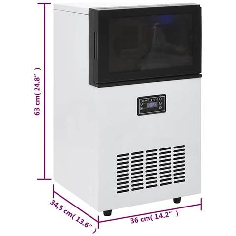 Macchina per il Ghiaccio da Nera 45 kg / 24 h - Foto 10