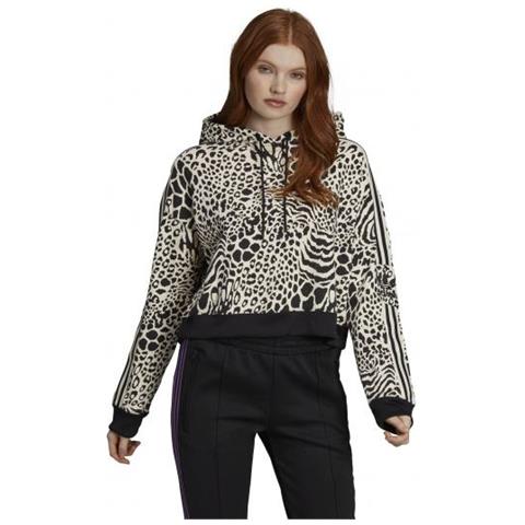 felpa leopardata adidas