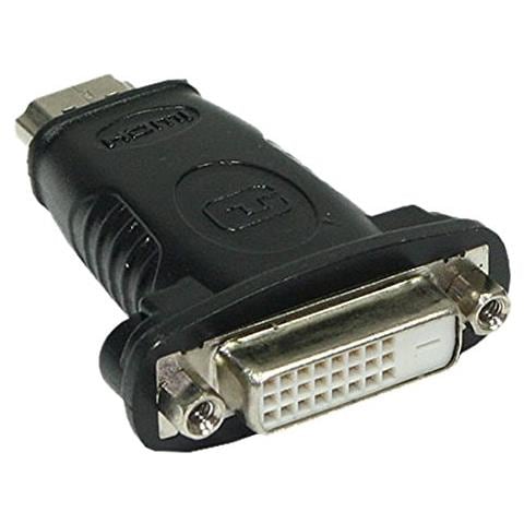 Alcasa DVI-HDMI Cavo di interfaccia e Adattatore DVI 24+1 Nero - Foto 1