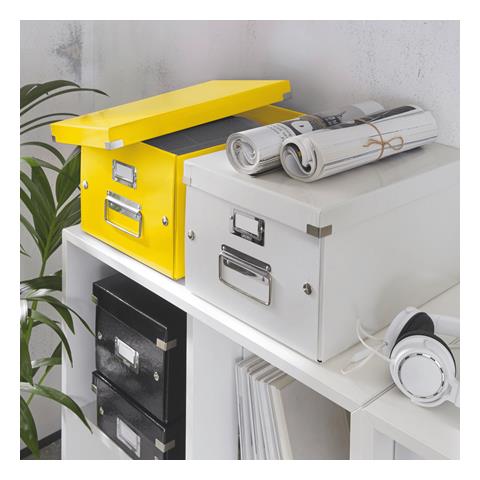 60440016 Scatola Per La Conservazione Di Documenti Cartoncino Giallo - Foto 3