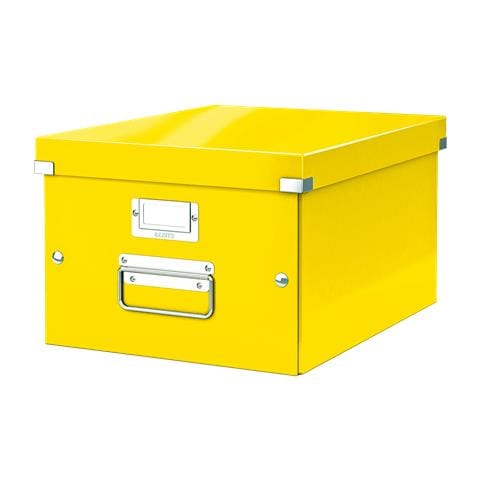 60440016 Scatola Per La Conservazione Di Documenti Cartoncino Giallo - Foto 1
