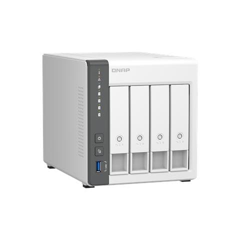 TS-433 NAS Tower ARM Cortex-A55 4 GB 0 TB QTS Bianco - Foto 2