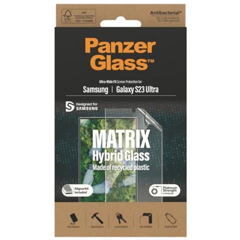 Samsung Galaxy S Ultra 2023 Uwf Pet Ab Wa Pellicola Proteggischermo Trasparente 1 Pz - Foto 3