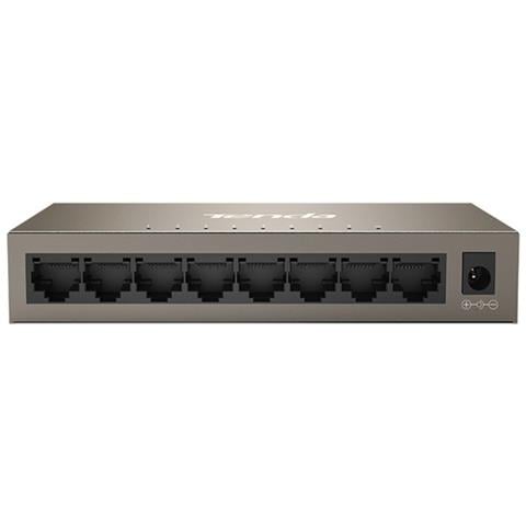 Switch   Teg1008m V.2 8p Lan Gigabit Desktop 10/100/1000mbps Rj45 9-12v Dc Input Case Metallico - Foto 1
