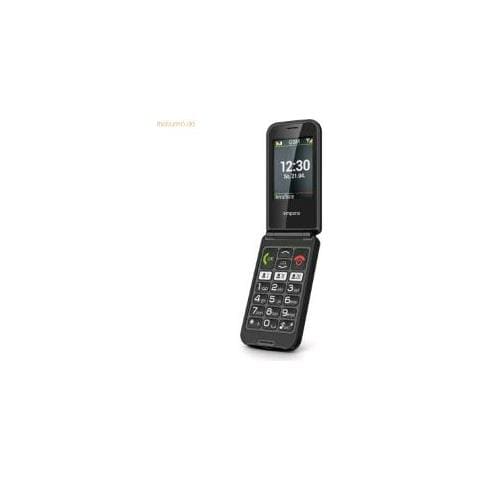 Talkglam 2.4"" Clamshell Easy Phone Compatibile Con Apparecchi Acustici M4/t4 3 Tasti Selezione Rapida Italia Black - Foto 1