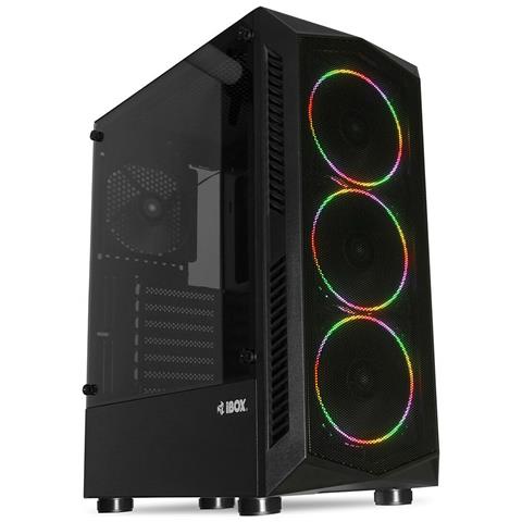 Case Computer Desktop Atx Ibox Olu27 Nero - Foto 1