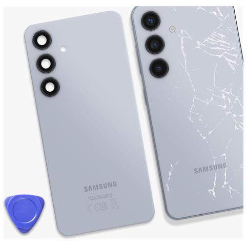 Vetro Posteriore Originale Galaxy S24 Plus, Grigio Lavanda - Foto 2