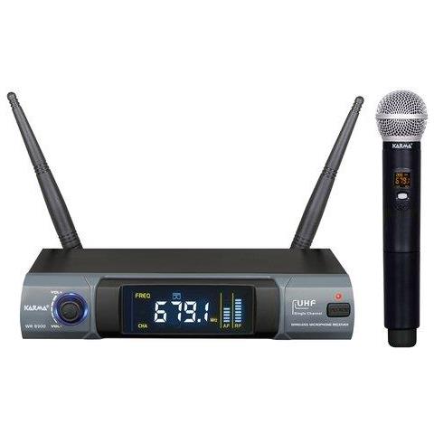 Kit microfono Set 8300 palmare UHF Black e Grey - Foto 1