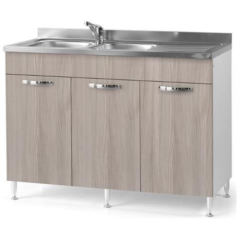 Mobile Sottolavello Per Cucine Componibile Con Ante Colore Olmo (85x50x120) - Foto 1