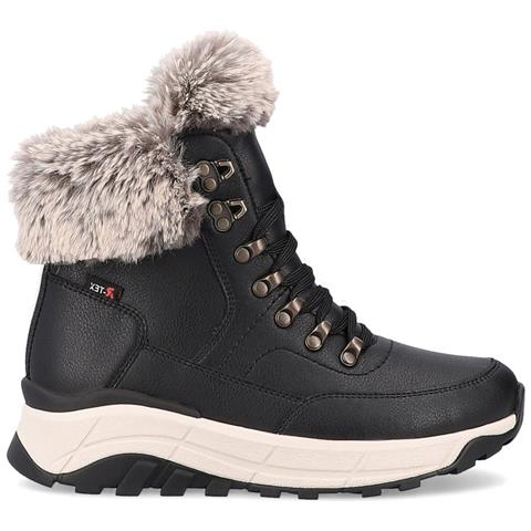 Black Casual Closed Booties Stivaletti Pelle Scarpe Donna Nero Eu 37, W0063-00 - Foto 2