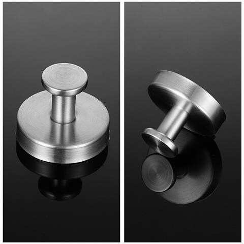 Ganci A Ventosa (confezione Da 2) - Forte Tenuta Per Specchi E Altro Silver - Foto 2