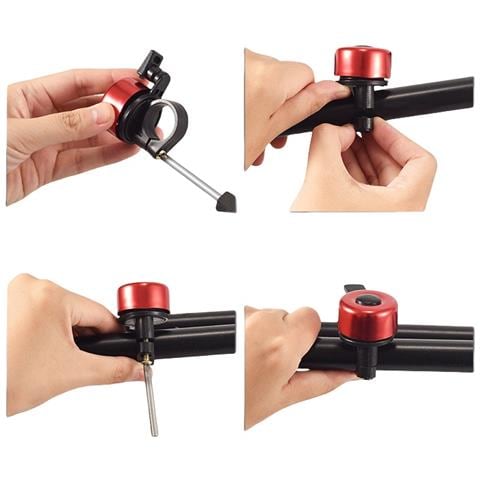 Campanello Per Mountain Bike, Suono Nitido, Facile Da Installare Red - Foto 2