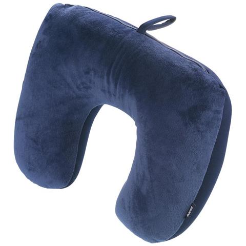 2 In1-mikroperlen-reisekissen 35 X 25 Cm, Dunkelblau (00139535) - Foto 1