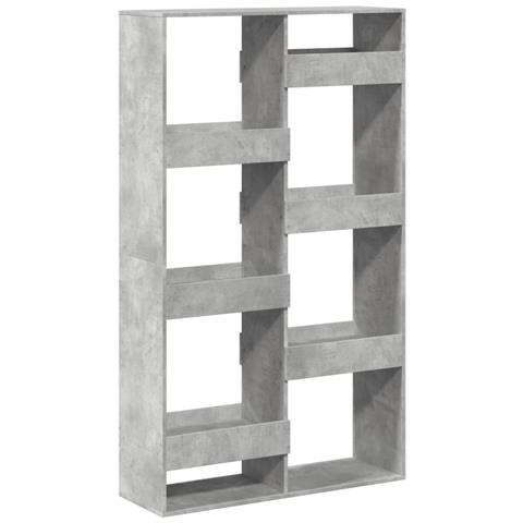 Libreria Grigio Cemento 100x33x175 Cm In Legno Multistrato - Foto 2