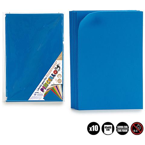 Set Di 10 Fogli In Gomma Eva 45x65 Cm. - Foto 1