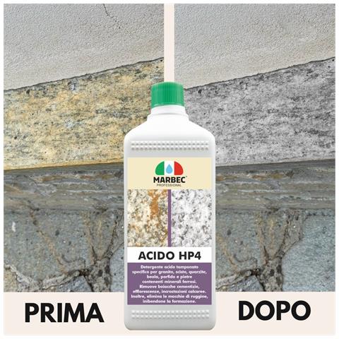 Acido Hp4 1lt - Detergente Acido Tamponato Per Profido E Granito - Foto 5