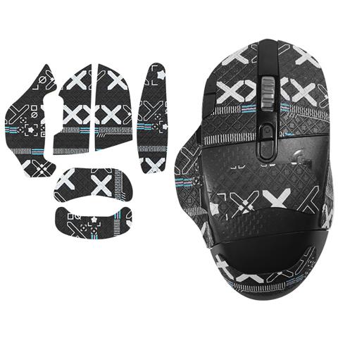 Adesivi Per Mouse Con Presa Migliorata Per Logitech G604 Black - Foto 1