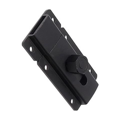 Catenaccio Per Porta In Lega Di Alluminio - Resistenza Alla Corrosione Black 80 Mm - Foto 1