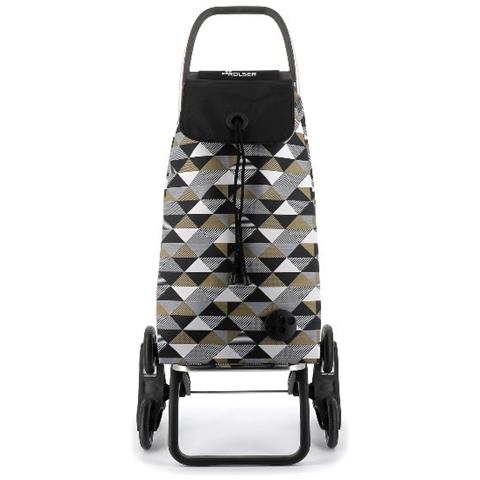 Carrello Della Spesa Nero A 6 Ruote - Imx391 Negro - Foto 1