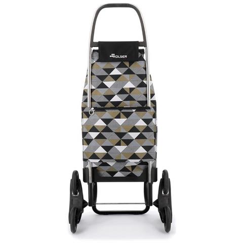 Carrello Della Spesa Nero A 6 Ruote - Imx391 Negro - Foto 5