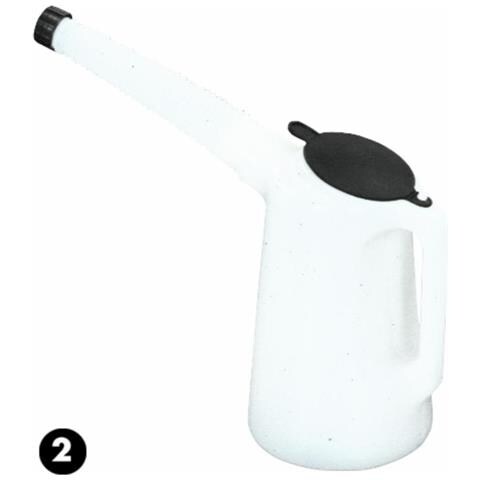 Brocca In Polietilene Per Travaso Carburante 2l Con Beccuccio Flessibile - Foto 1